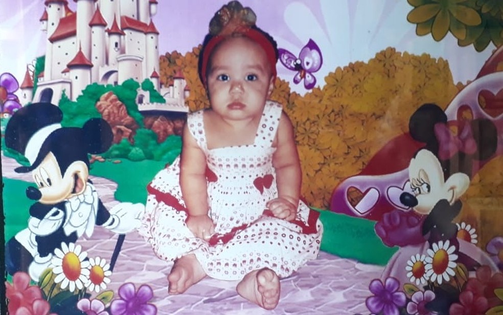 Menina de 3 anos morreu ao ser baleada na cabeÃƒÂ§a no Grande Recife Ã¢â‚¬â€ Foto: Acervo pessoal