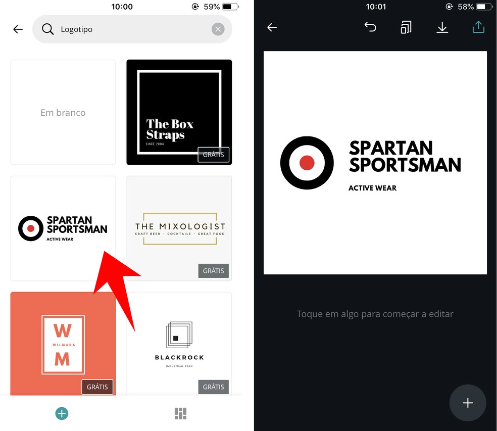 Como criar uma logo pelo celular de forma fácil com o app ...