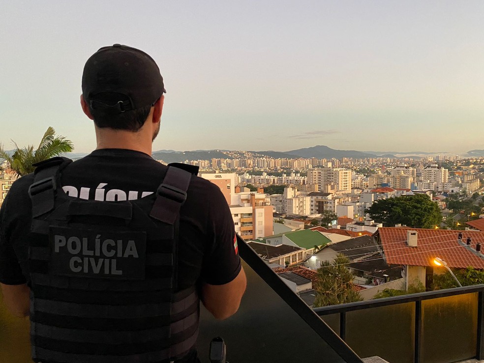 São cumpridos nove mandados de busca e apreensão, além do sequestro e indisponibilidade imóveis, veículos uma empresa — Foto: Polícia Civil/Divulgação