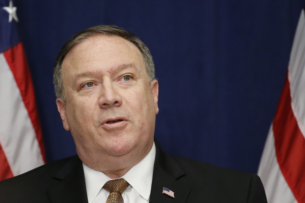 Mike Pompeo diz estar otimista com encontro entre EUA e Coreia do Norte (Foto: Kena Betancur/AFP)