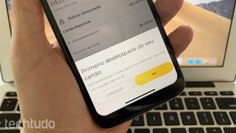 Aprenda a desbloquear o seu cartão C6 Bank — Foto: Helito Beggiora/TechTudo