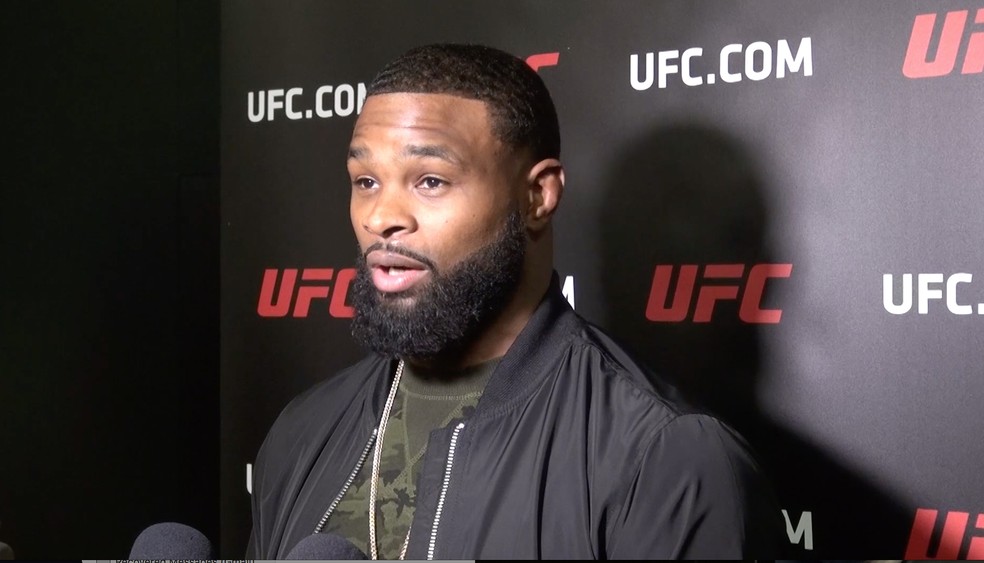 Tyron Woodley UFC St Louis — Foto: Evelyn Rodrigues
