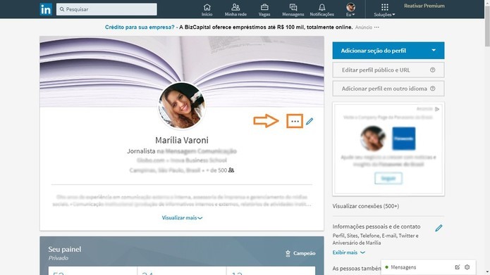 Como Baixar Seu Curriculo A Partir Do Linkedin Dicas E Tutoriais Techtudo