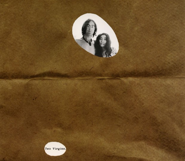 John Lennon e Yoko Ono, capa do álbum Two Virgins (Dois Virgens), 1968 (Foto: Foto: John Lennon/Cortesia de Yoko Ono)