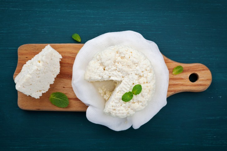 Alimentos com vitamina D: queijo ricota (Foto: Getty)