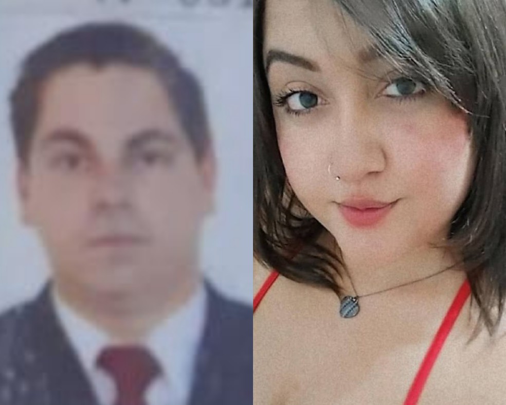 Rubens Angelini Junior e Luana Silva Alves morreram em um acidente em Peruíbe, na noite de sexta-feira (18) — Foto: Reprodução