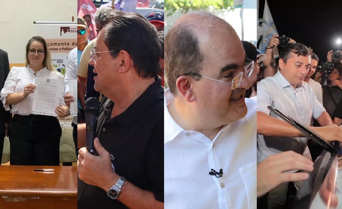 Candidatos ao governo do AM iniciam campanha eleitoral com caminhadas, 'adesivaços' e entrevistas