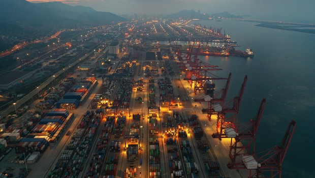 china, container, transporte, cargas (Foto: Feature China/Barcroft Media via Getty Images)