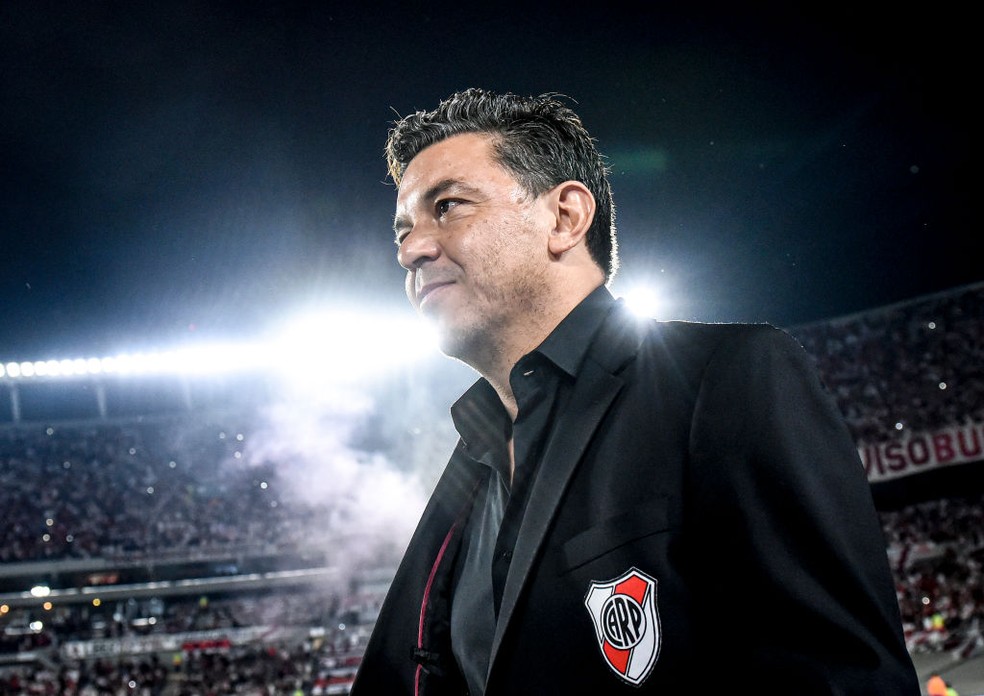 Marcelo Gallardo vai deixar o River Plate após oito anos — Foto: Getty Images