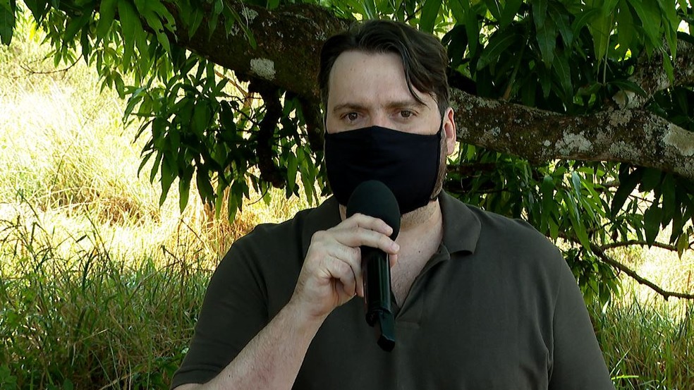 Vanderley Caixe, candidato do PCdoB à Prefeitura de Ribeirão Preto (SP) — Foto: Reprodução / EPTV