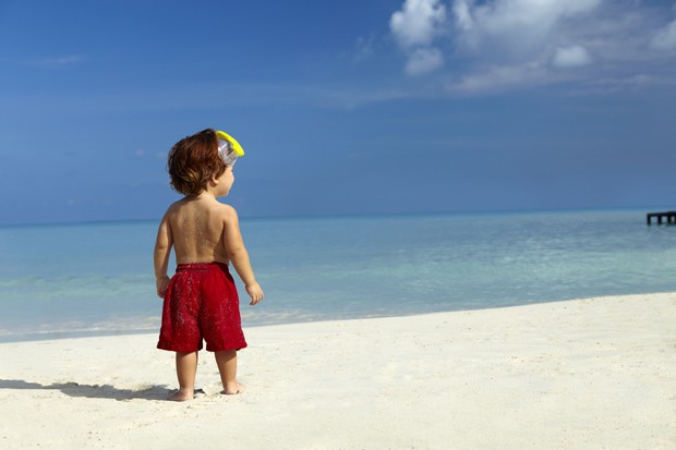Férias com os filhos em Aruba (Foto: ATA / Divulgação)