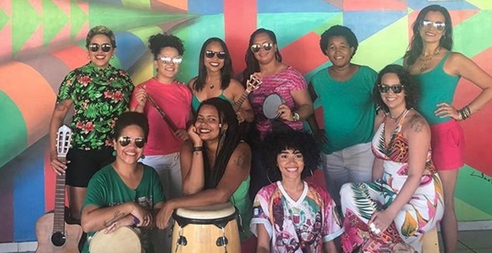 Mulheres na Roda de Samba Maceió — Foto: Divulgação