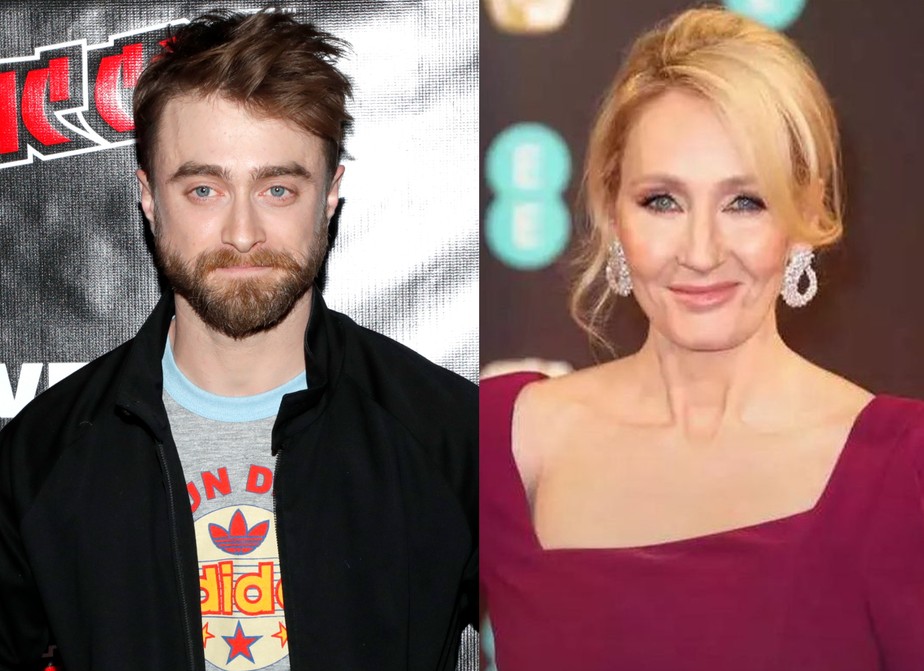 Daniel Radcliffe e J.K. Rowling