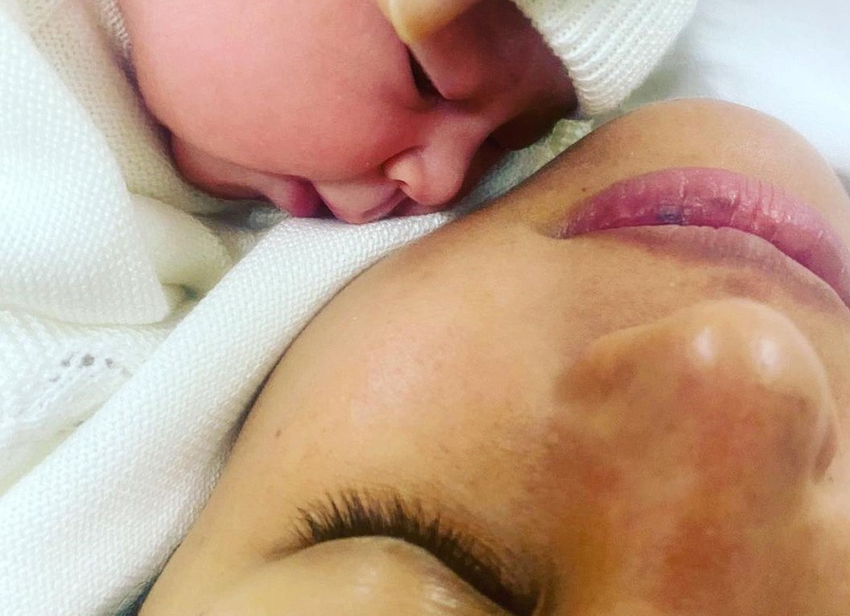 Yanna Lavigne dá à luz Amélia (Foto: Reprodução/Instagram)