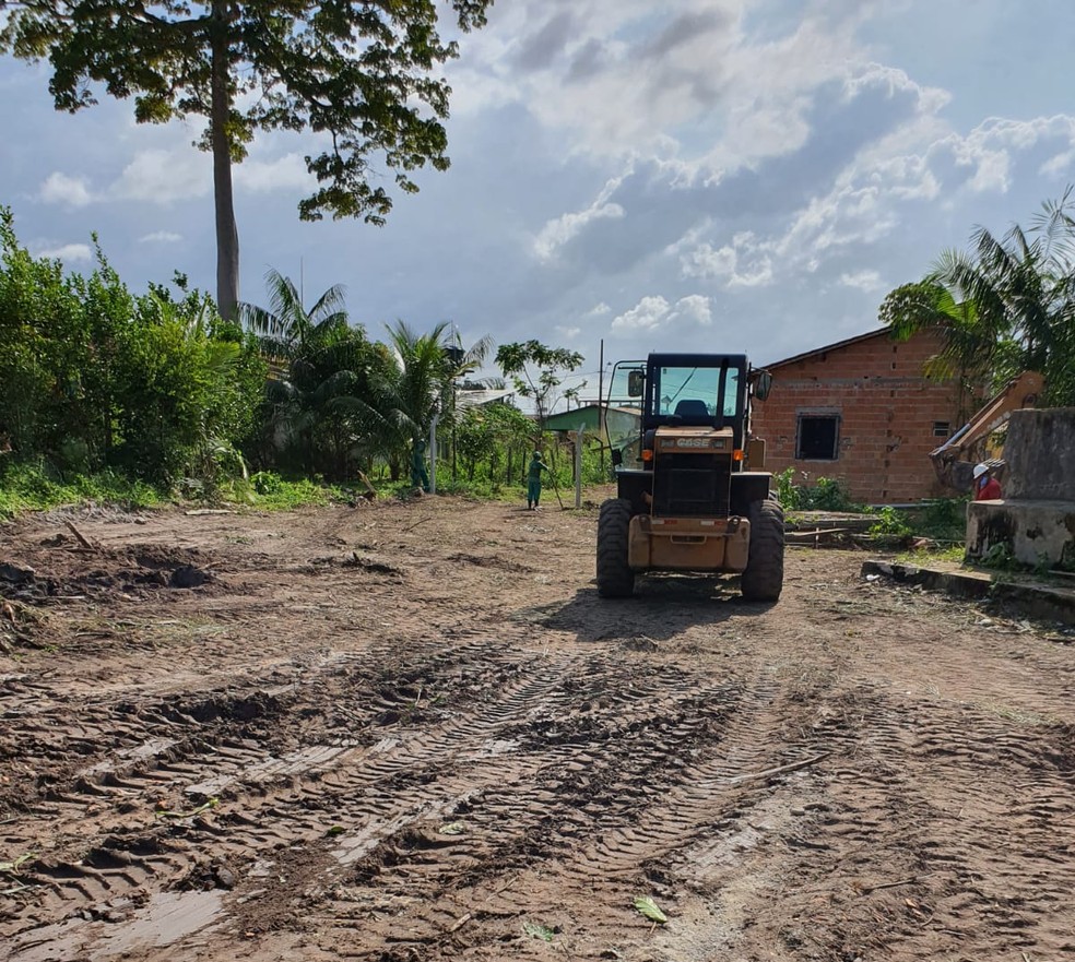 Cerca de 80% do quilombo já foi destituído da comunidade, afirma liderança comunitária.  — Foto: Renato Chipp