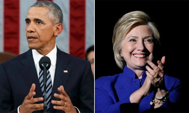 Obama e Hillary realizarão 1º ato de campanha juntos em 5 de julho (Foto: Reuters)