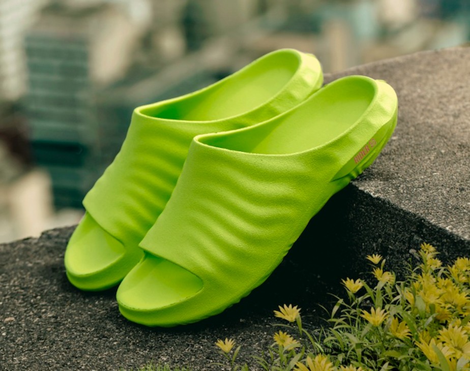 Sandália da Rider feita com material vegeral “EVA biobased”