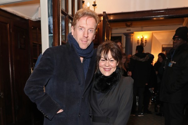 LONDON, ENGLAND - JANUARY 23:  Damian Lewis and Helen McCrory arrive at the press night performance of "Uncle Vanya" at The Harold Pinter Theatre on January 23, 2020 in London, England.  (Photo by David M. Benett/Dave Benett/Getty Images) (Foto: Dave Benett/Getty Images)