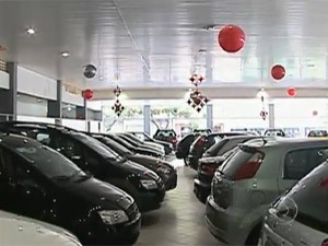 Concessionária (Foto: Reprodução/TV Globo)