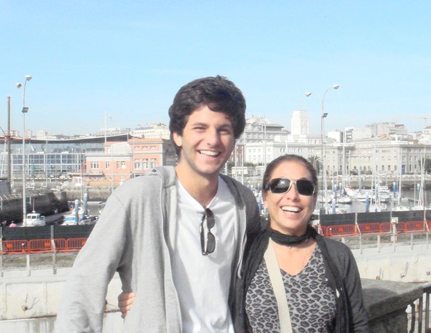 Cissa Guimarães e o filho caçula, Rafael Mascarenhas (Foto: Reprodução/Instagram)