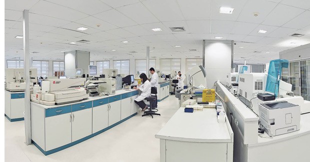 Sede técnica e central de processamento de exames do Fleury no Jabaquara, São Paulo  (Foto: Divulgação)