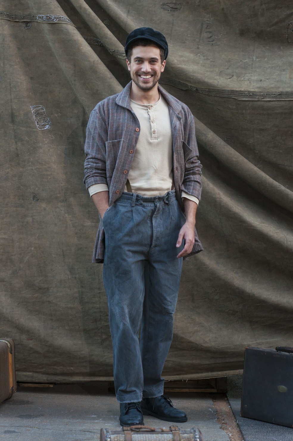 Ricardo Vianna é Tomaso (Foto: João Miguel Junior/Globo)