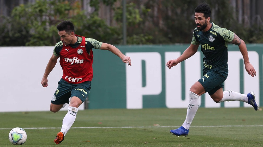 Palmeiras se reapresenta após goleada, Luan volta a treinar com bola e deve ser titular no domingo; veja provável time