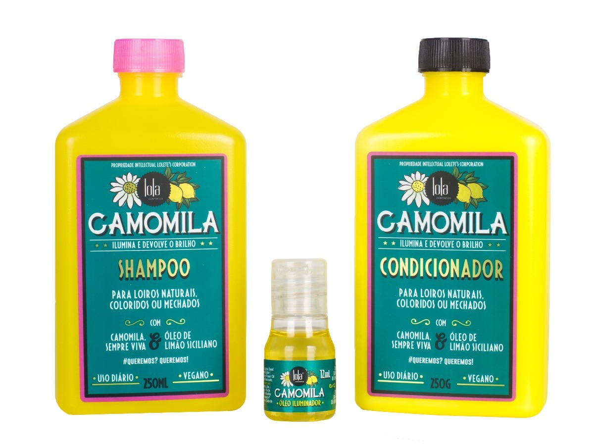 Kit de Tratamento Camomila, Lola Cosmetics (Foto: Divulgação)