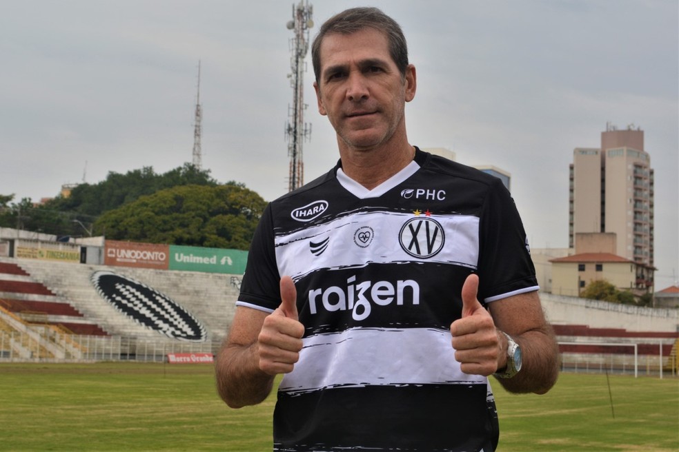 XV de Piracicaba acerta com o t&Atilde;&copy;cnico Luciano Dias at&Atilde;&copy; o fim da S&Atilde;&copy;rie A2 de  2022 | xv de piracicaba | ge