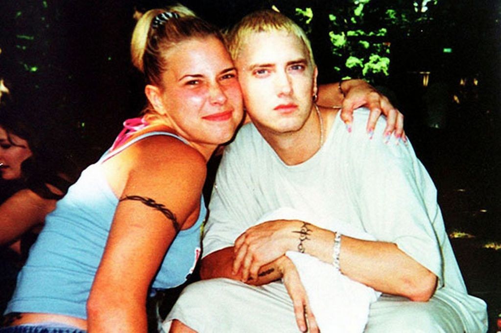 Eminem e Kim Scott (Foto: Twitter)
