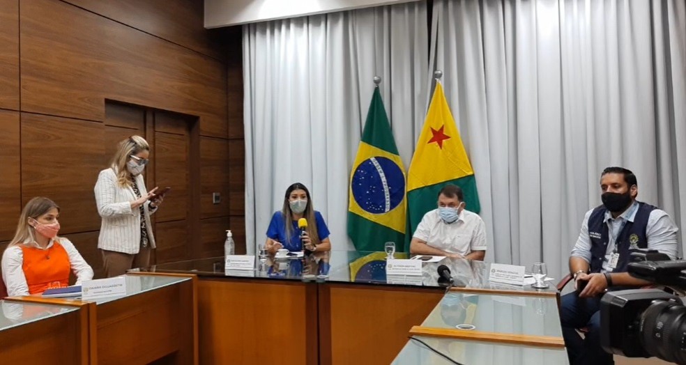 Comitê fez apresentação dos dados nesta sexta-feira (27)  — Foto: Reprodução