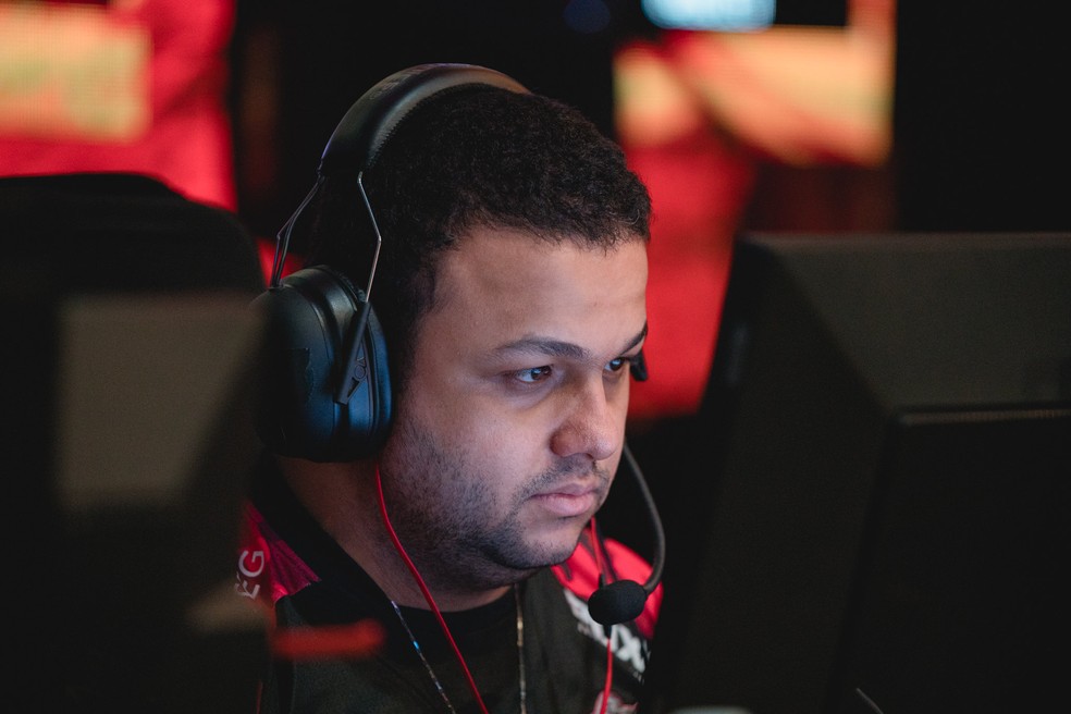 RAAFA atuando pela W7M no Clutch — Foto: Saymon Sampaio/BBL