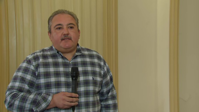 André Longo é secretário de saúde de Pernambuco — Foto: Reprodução/TV Globo