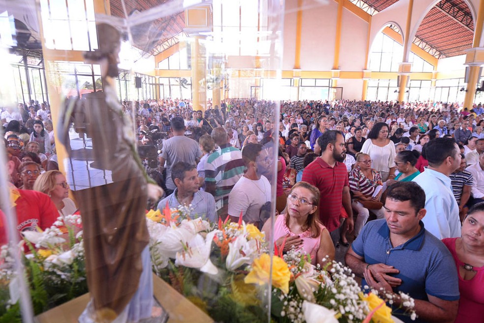 Missa de São José em 2019 — Foto: Maksuel Martins/Secom/Divulgação