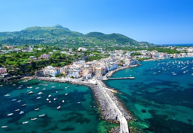 Ischia, na Itália (Foto: Wikimedia Commons/Wikipedia)