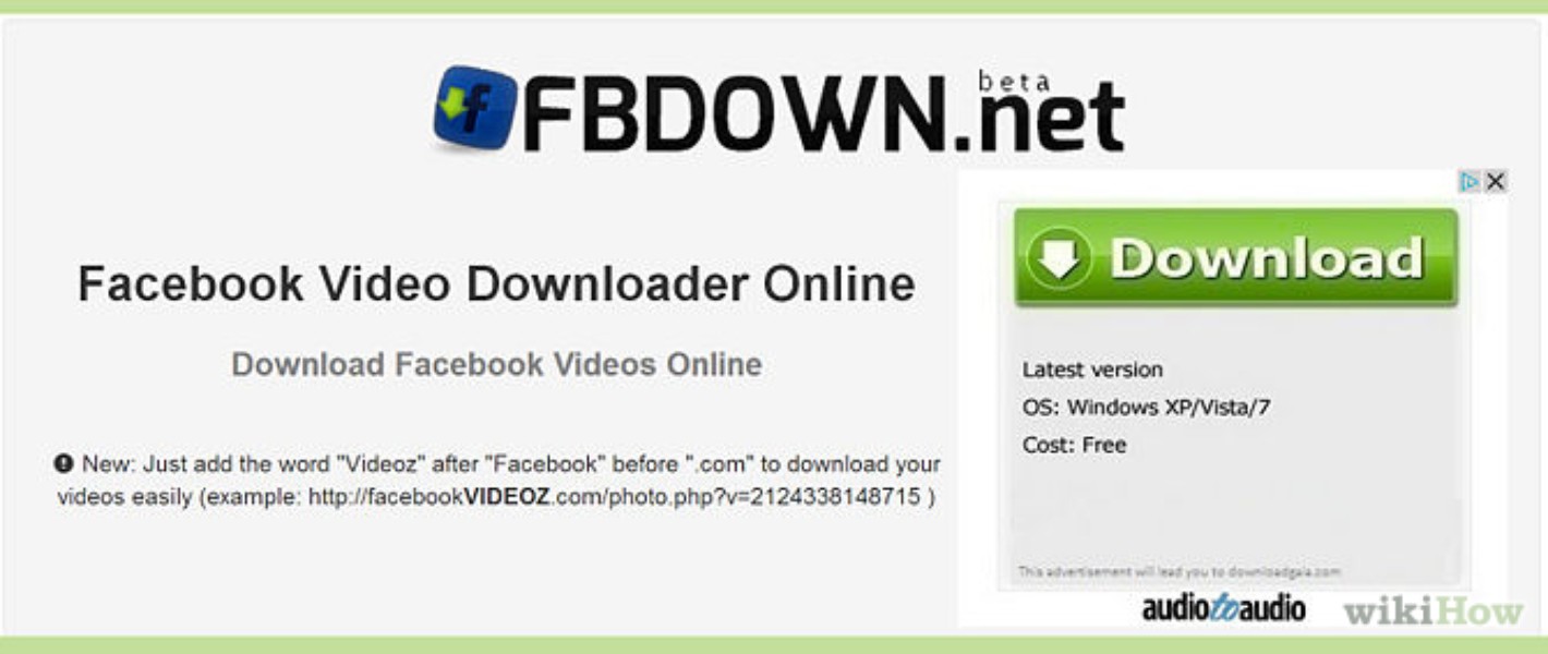 downloader online facebook