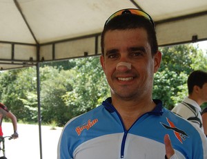 Almério Marra, ciclista paraibano (Foto: Larissa Keren)