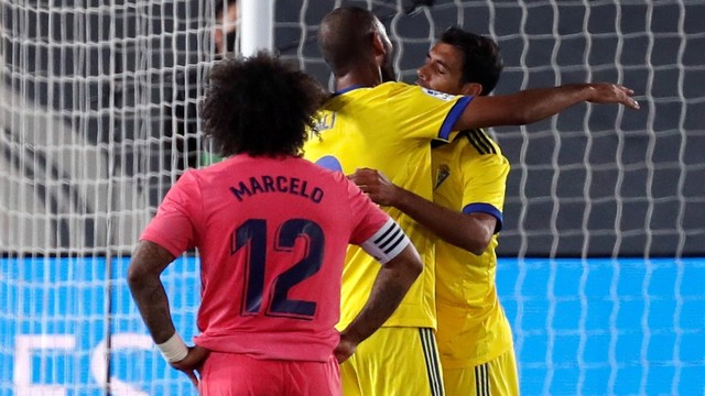 Real Madrid é derrotado pelo Cádiz e perde a invencibilidade no Espanhol 1 Real MAdrid