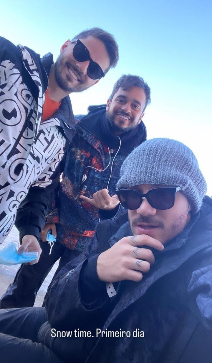 Eliezer curte viagem com amigos ao Chile (Foto: Reprodução / Instagram)