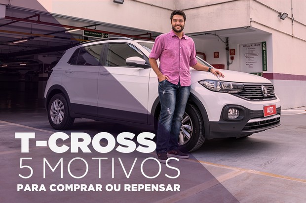 Volkswagen T-Cross 1.0 (Foto: Marcos Camargo / Autoesporte)