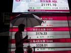 Ações asiáticas caem após inflação fraca na China 