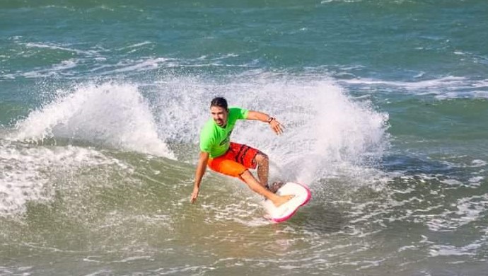 Copa Brasil; surfe universitário; Praia do Futuro; Fortaleza (Foto: Divulgação)