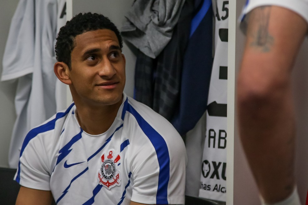 Pablo antes de partida do Corinthians (Foto: Daniel Augusto Jr/Agência Corinthians)