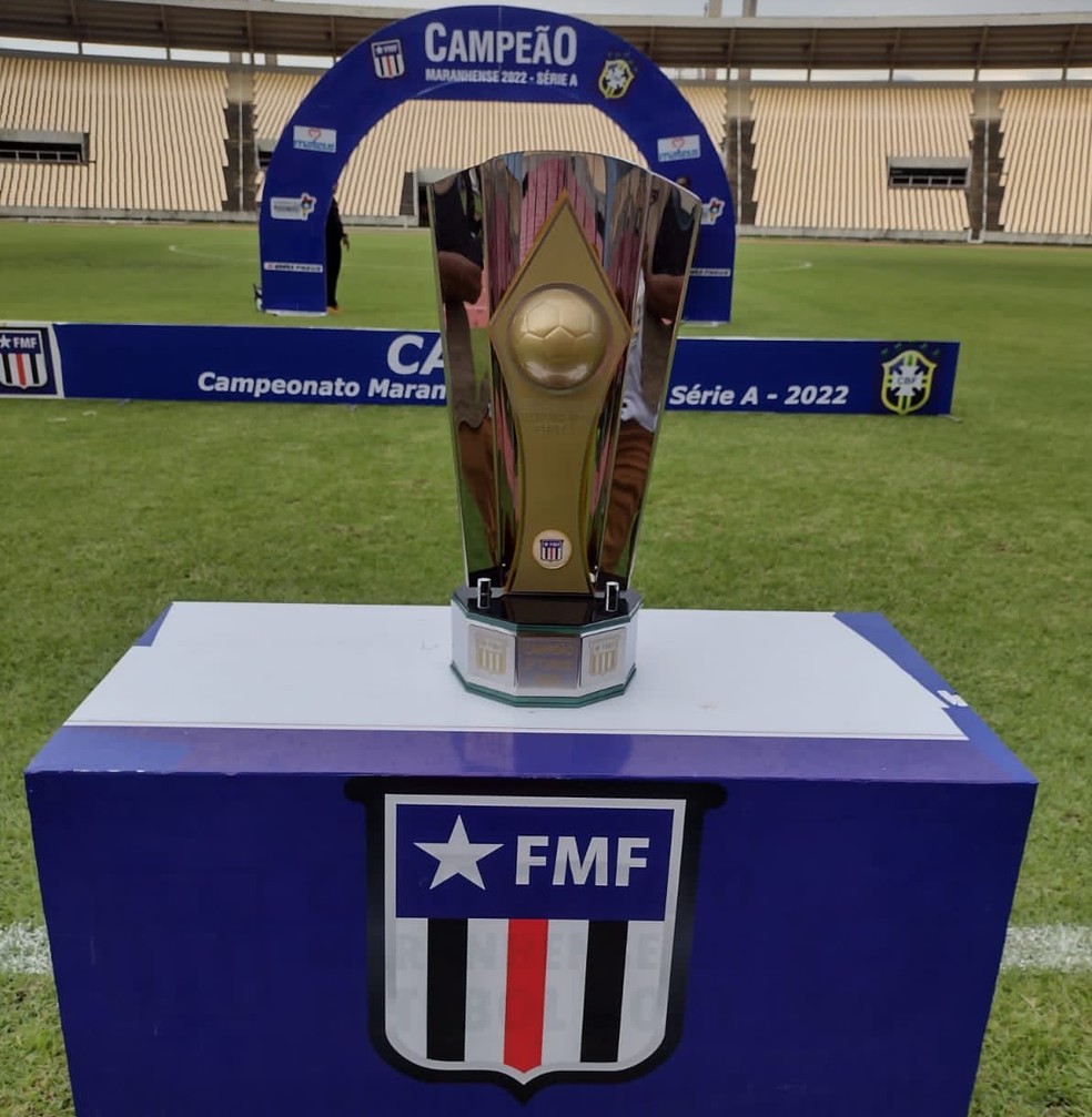 Trofu do Campeonato Maranhense 2022  Foto: Divulgao / FMF