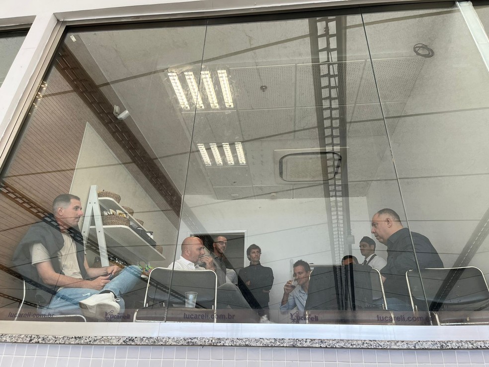 Sampaoli no Maracan&atilde; para Flamengo x Coritiba &mdash; Foto: Thayuan Leiras/ge