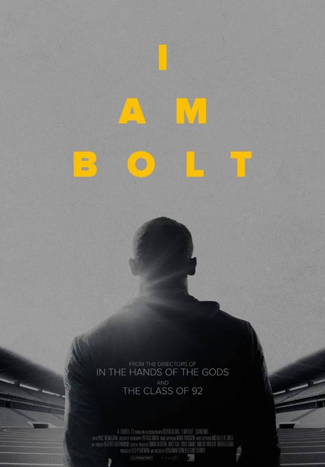 Pôster oficial do documentário "I Am Bolt" (Foto: Divulgação)