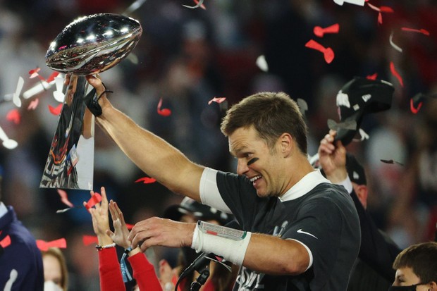 Os Tampa Bay Buccaneers, time de Tom Brady, são os campeões do Super Bowl 2021 (Foto: Getty Images)