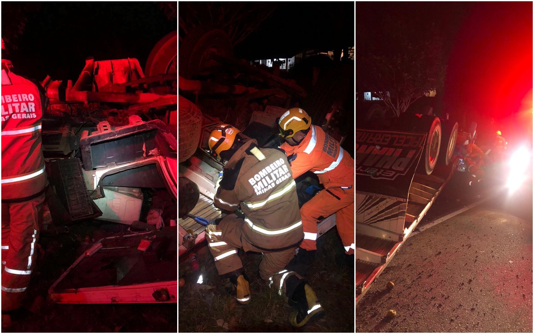 Caminhoneiro de 36 anos morre após perder controle do veículo e capotou na BR-459, em Senador José Bento, MG