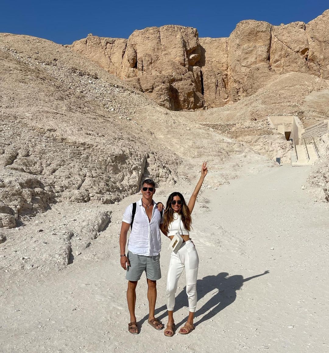 Marcio Garcia abre álbum de viagem ao Egito em lua de mel com a mulher, Andrea (Foto: Reprodução / Instagram)