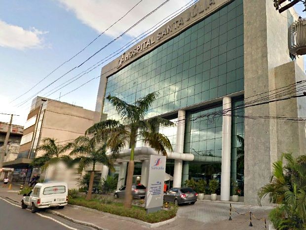 Prédio do Hospital Santa Júlia, em Manaus (Foto: Reprodução/Google Street View)